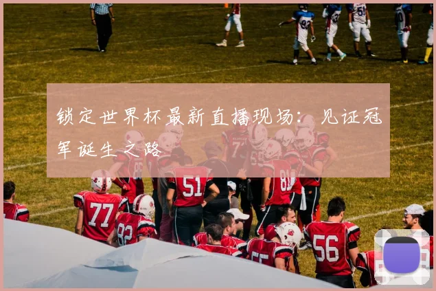 锁定世界杯最新直播现场：见证冠军诞生之路